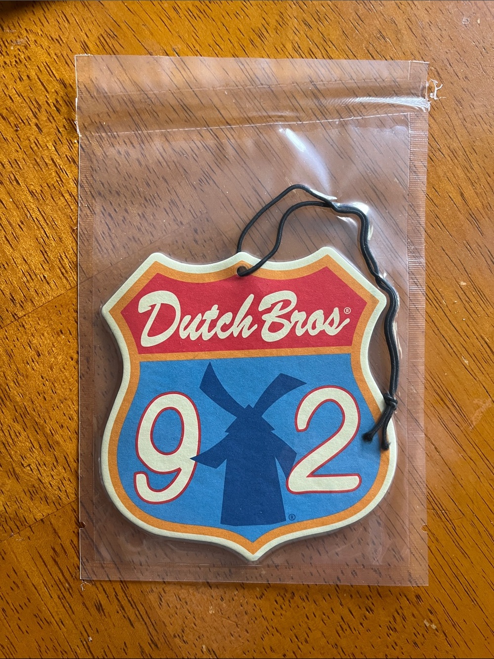 NEW LIMITED EDITION DUTCH BROS ROAD SIGN AIR FRESHENER